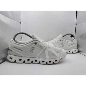 Size 7W | 5.5W - On Running Cloud 5 Undyed White (Women's) - 59.98373